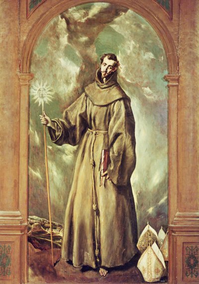 Saint Bernard of Clairvaux by El Greco